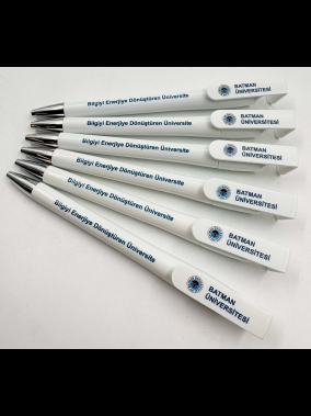 Telefon Standlı Plastik Tükenmez Kalem