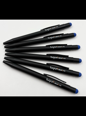 Lazer Baskı ile Renk Değiştiren Metal Tükenmez Kalem Touchpen