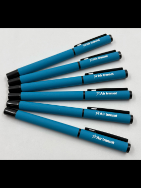 Kapaklı Rubber Gövde Metal Roller Kalem