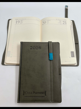 18 x 23,7 cm Tarihli Ajanda