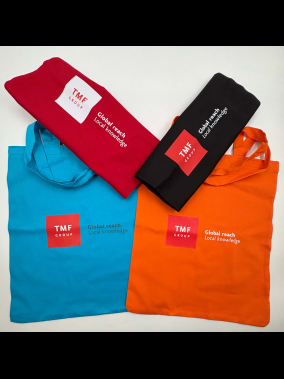 190gr Gabardin Pamuklu Renkli Kumaş Bez Çanta (35x40 cm) – 70 cm Askılı