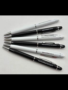 Metal Touchpen Tükenmez Kalem