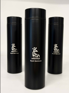 450 ML Isı Derecesi Gösteren Dijital Göstergeli Çelik Termos