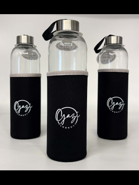 750 ml Kılıflı Cam Matara