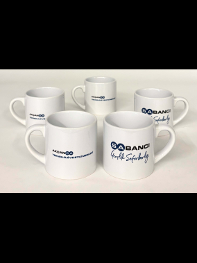 Süblimasyon Porselen Beyaz Nescafe Kupa Bardak Kutulu - Logo Baskılı