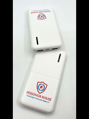 10.000 mAh Kompakt Gövde Çift USB Powerbank