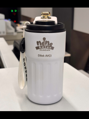 440 ml Isı Göstergeli Çift Duvarlı Çelik Termos