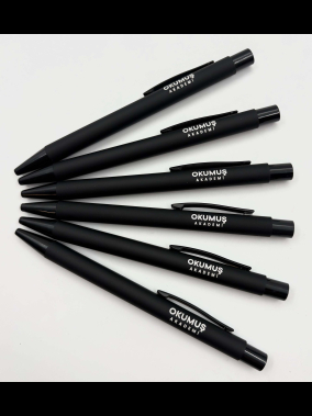 Rubber  Gövde Metal Tükenmez Kalem