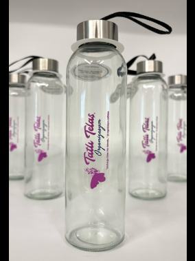 500 ml Cam Matara Şu Şişesi Kılıfsız