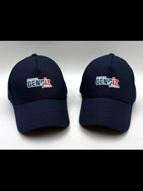 %100 Pamuk Gabardin Promosyon Şapka 16/12 – Cırt Cırtlı, Kuş Gözlü