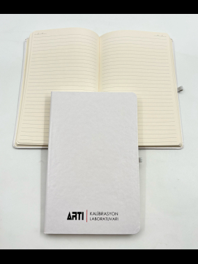 13 x 21 cm Cilt Bezi Kapaklı Tarihsiz Defter 160 Sayfa 60 gr Holmen Krem Çizgili Lastikli Ayraçlı Ekonomik Model