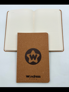 13 x 21 cm Salpa Deri Kapaklı Tarihsiz Defter 160 Sayfa 60 gr Holmen Krem Çizgili