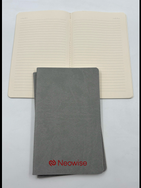13 x 21 cm Terzi Dikişli Yumuşak Kapaklı Tarihsiz Defter, 64 Sayfa, 70 gr Ivory Çizgili İç Kağıt