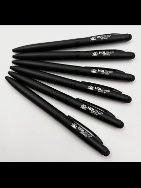 Metal Touchpen Çevirmeli Tükenmez Kalem