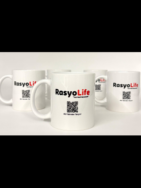 Porselen Süblimasyon Klasik Silindir Promosyon Kupa Bardak - Kutulu