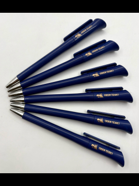 Plastik Çevirmeli Tükenmez Kalem