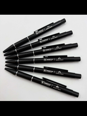 Jel Refil Basmalı Metal Tükenmez Kalem