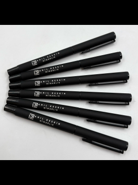 Kapaklı Metal Roller Kalem Süper Jel Refil