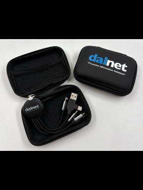 EVA Çantalı Işıklı Logolu 15 cm Anahtarlık Tipi 3’ü 1 Arada Şarj Kablosu (USB-C, Lightning, Micro USB) – Veri Aktarımlı