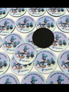 Özel Üretim Selefonlu Bardak Altlığı