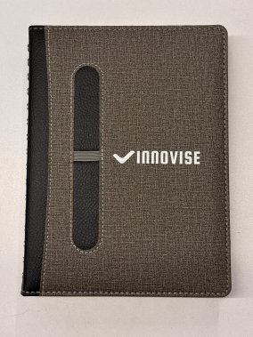 16,5 x 22 cm Gizli Spiralli Termo Deri Kapaklı Günlük Tarihli Ajanda 336 Sayfa 70 gr Ivory Krem Çizgili İç Kağıt Kalem Tutuculu