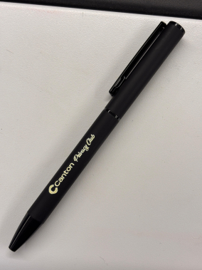 Rubber Gövdeli Çevirmeli Metal Tükenmez Kalem