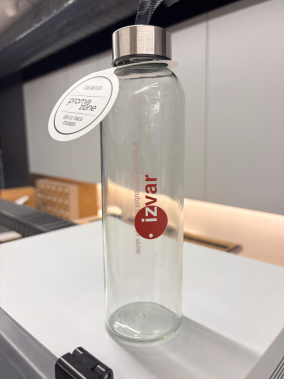 500 ml Cam Matara Şu Şişesi Kılıfsız