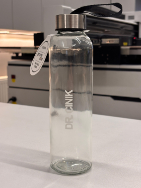 500 ml Cam Matara Şu Şişesi Kılıfsız