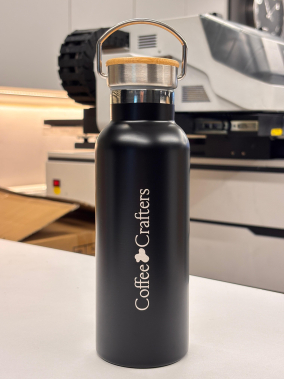 500 ml Bambu Kapaklı Paslanmaz Çelik Termos