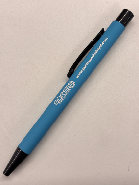 Rubber Gövde Metal Tükenmez Kalem