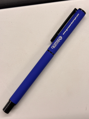 Rubber Gövde Metal Tükenmez Kalem