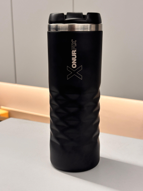 Termos Tipi Çelik Kupa Bardak 400 Ml