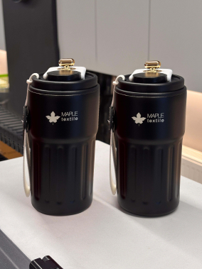 440 ml Isı Göstergeli Çift Duvarlı Çelik Termos