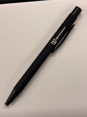 Rubber Gövde Metal Tükenmez Kalem