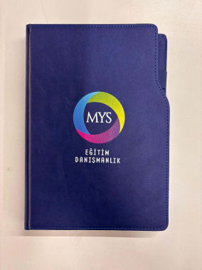 17 x 24 cm Termo Deri Sert Kapaklı Günlük Tarihli Ajanda 336 Sayfa 70 gr Ivory Krem Çizgili İç Kağıt