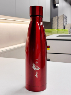 500 ml Paslanmaz Çelik Termos Şişe - Çift Duvarlı