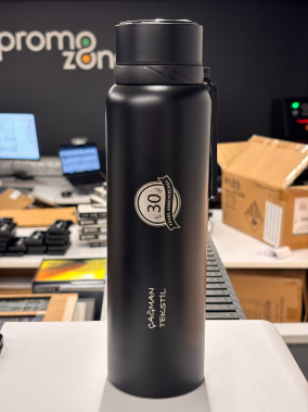 1000 ml Dijital Isı Göstergeli Paslanmaz Çelik Termos