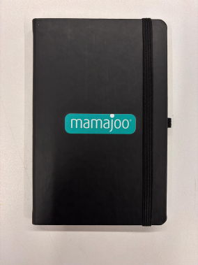 13 x 21 cm Termo PU Sert Kapaklı Tarihsiz Defter, 224 Sayfa, 70 gr Ivory Krem Çizgili İç Kağıt, Esnek Kapak Lastikli, Kalem Tutuculu