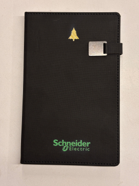 13 x 21 cm Termo PU Sert Kapaklı Metal Tokalı Defter 160 Sayfa 70 gr Krem İç Kağıt Çizgili Renkli Kenarlı