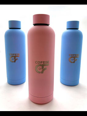 500 ml Rubber Kaplamalı Paslanmaz Çelik Termos