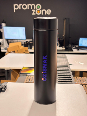 450 ML Isı Derecesi Gösteren Dijital Göstergeli Çelik Termos