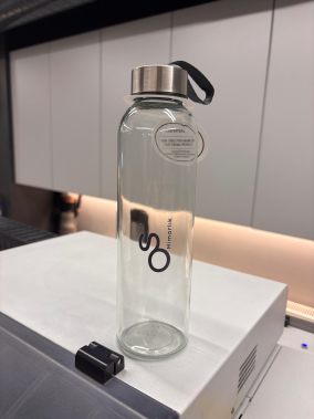 500 ml Cam Matara Şu Şişesi Kılıfsız