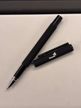 Rubber Gövde Metal Tükenmez Kalem