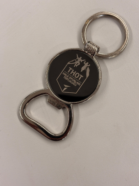 Açacaklı Tek Taraflı Metal Anahtarlık