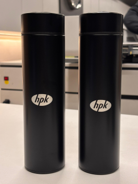 450 ML Isı Derecesi Gösteren Dijital Göstergeli Çelik Termos