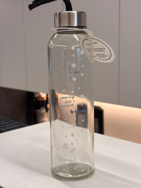 500 ml Cam Matara Şu Şişesi Kılıfsız