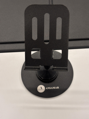 Alüminyum Masaüstü Telefon Standı (360° Döner, Ayarlanabilir Yükseklik)