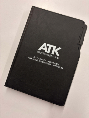 17 x 24 cm Termo Deri Sert Kapaklı Günlük Tarihli Ajanda 336 Sayfa 70 gr Ivory Krem Çizgili İç Kağıt