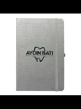 13 x 21 cm Termo PU Sert Kapaklı Tarihsiz EKONOMİK Defter, 160 Sayfa, 60 gr Holmen Krem Çizgili İç Kağıt, Esnek Kapak Lastikli, Kalem Tutuculu