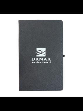 13 x 21 cm Termo PU Sert Kapaklı Tarihsiz Defter, 224 Sayfa, 80 gr Ivory Krem Çizgili İç Kağıt, Esnek Lastikli, Kalem Tutuculu